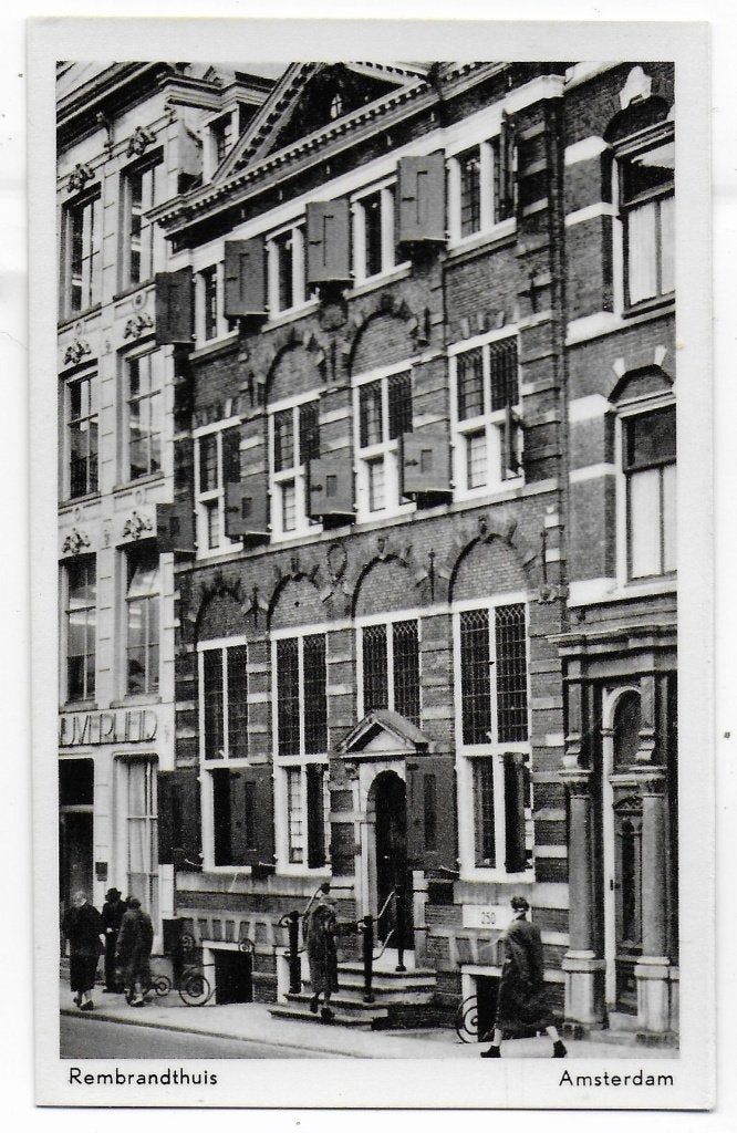 Amsterdam Rembrandthuis Ongelopen ansichtkaart ( B7050), Ophalen of Verzenden, 1980 tot heden, Ongelopen, Noord-Holland