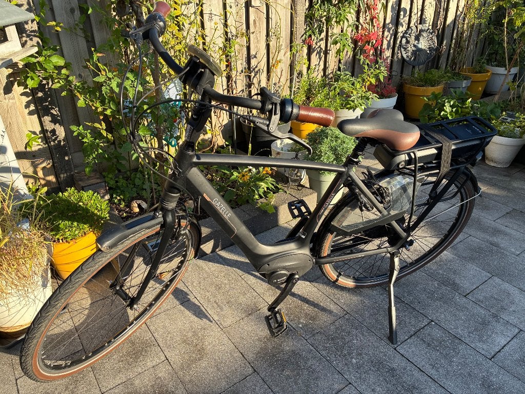 Gazelle Orange C8 elektrische fiets, Ophalen, Zo goed als nieuw, 47 tot 51 cm, 50 km per accu of meer