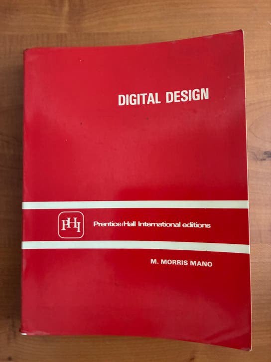 Digital Design - M. Morris Mano (Prentice Hall), Ophalen of Verzenden, Beta, Gelezen, HBO