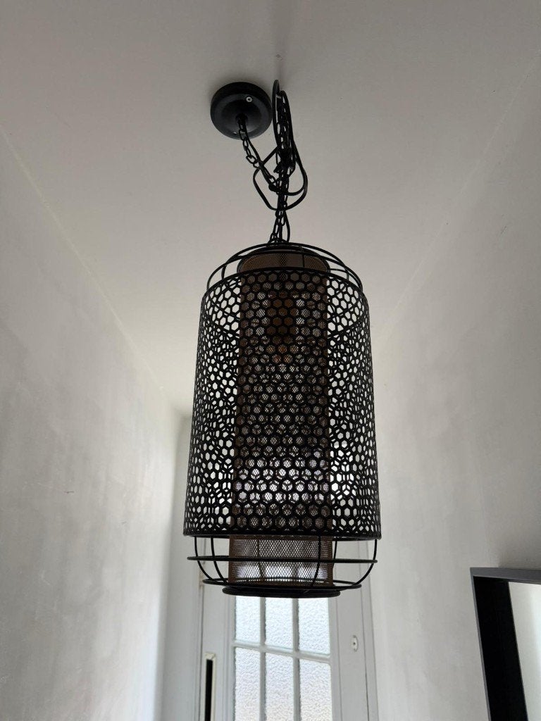 Dutchbone lamp archer, Ophalen of Verzenden, Zo goed als nieuw, Metaal, Minder dan 50 cm