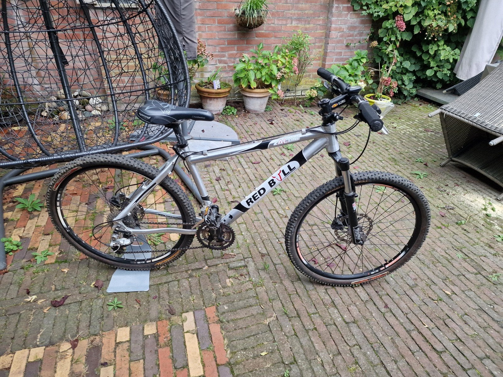 Red Bull Starters Mountainbike Shimano 3x9 Schijfremmen, Fietsen en Brommers, Gebruikt, Hardtail, 45 tot 49 cm, Dames