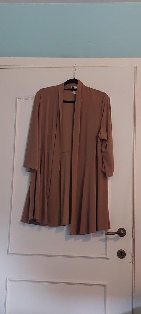Joseph Ribkoff vest Maat 46, Bruin, Verzenden, Maat 46/48 (XL) of groter, Joseph Ribkoff