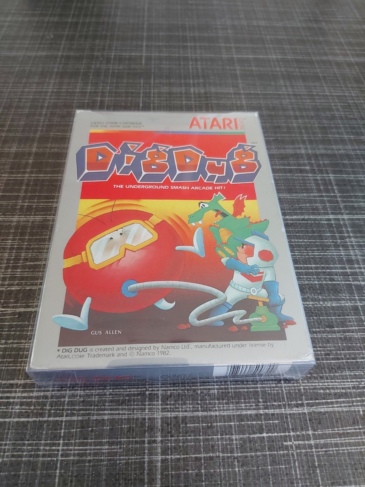 Atari 2600 Dig Dug - Klassieke Arcade Actie, Spelcomputers en Games, Games | Atari, Avontuur en Actie, 1 speler, Ophalen of Verzenden