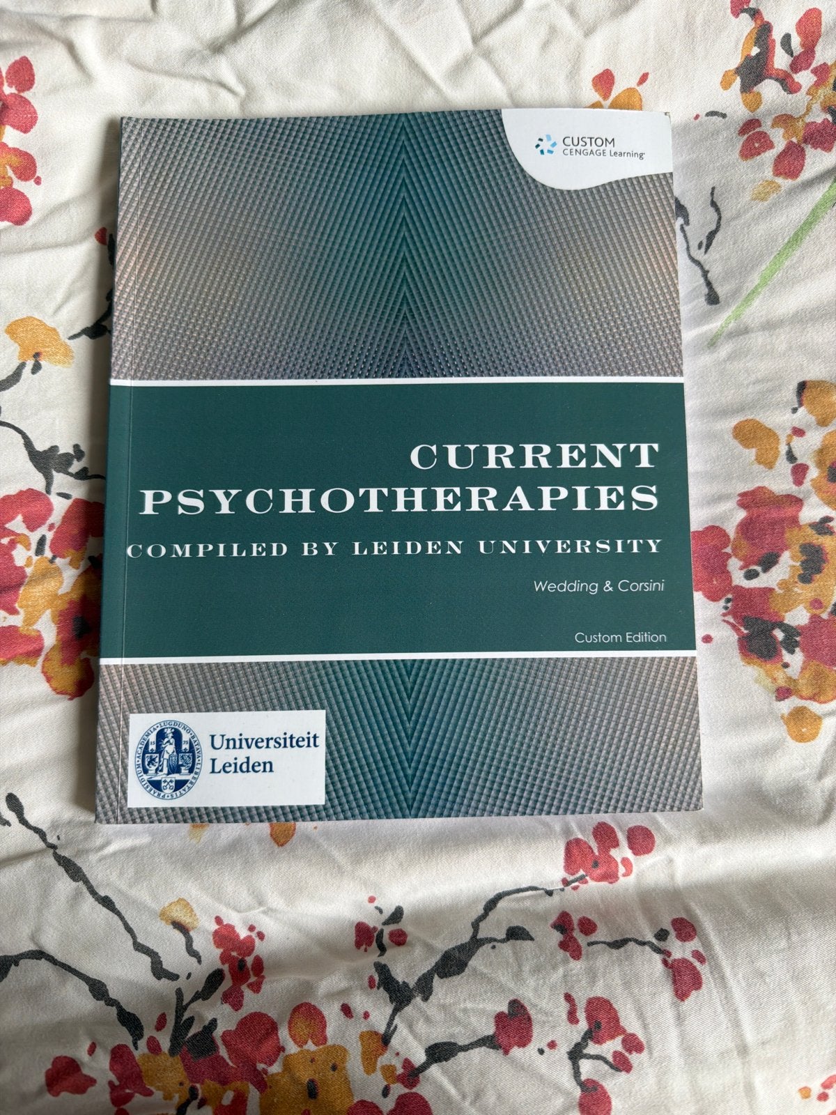Current Psychotherapies - Universiteit Leiden editie, Boeken, Ophalen of Verzenden, Zo goed als nieuw, Klinische psychologie