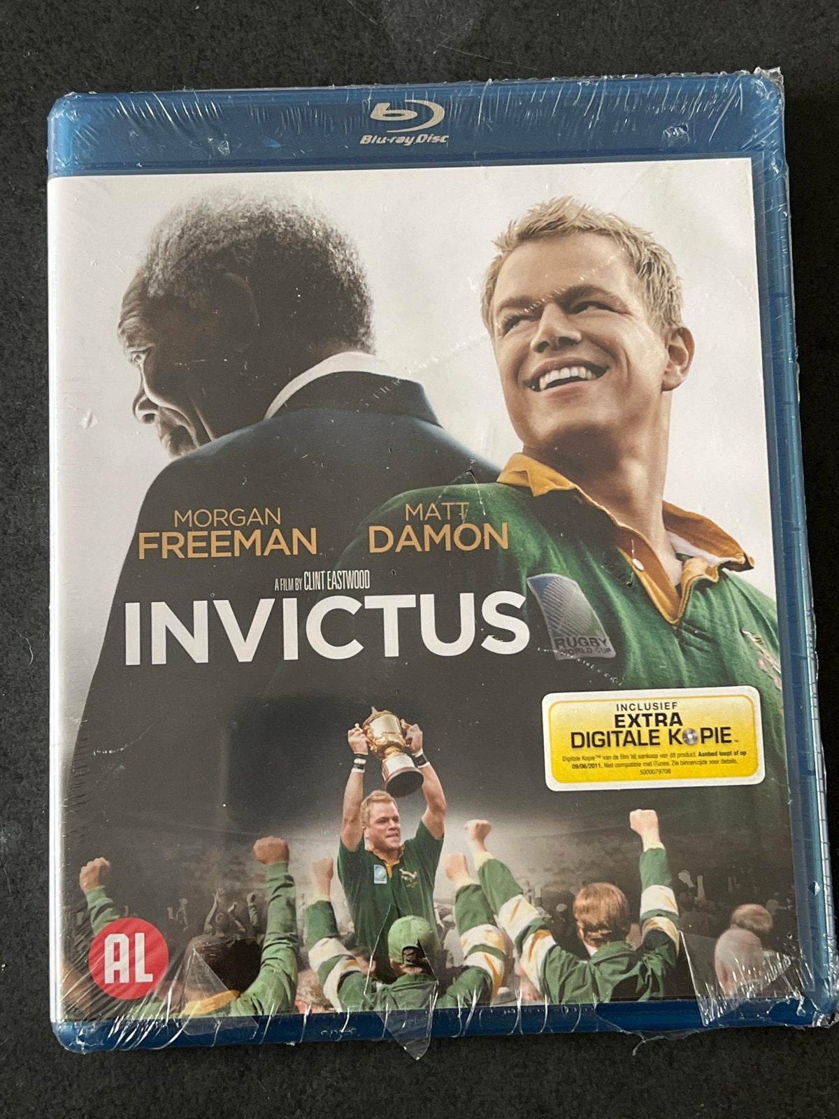 Invictus - Nieuwe Blu-ray (Drama, Morgan Freeman), Ophalen of Verzenden, Nieuw in verpakking, Drama