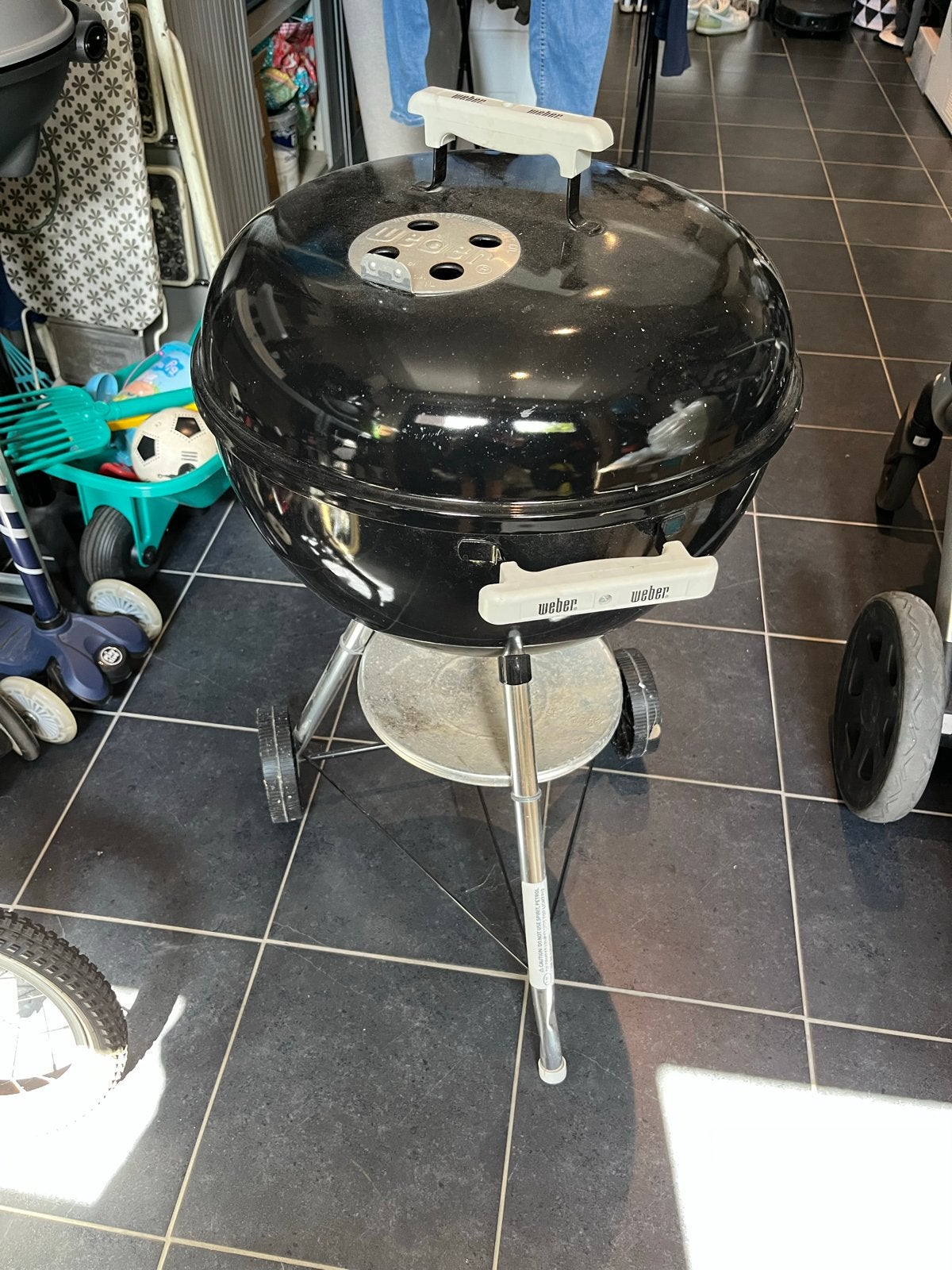 Weber kolen barbecue - Compact en gebruiksklaar, Ophalen, Gebruikt