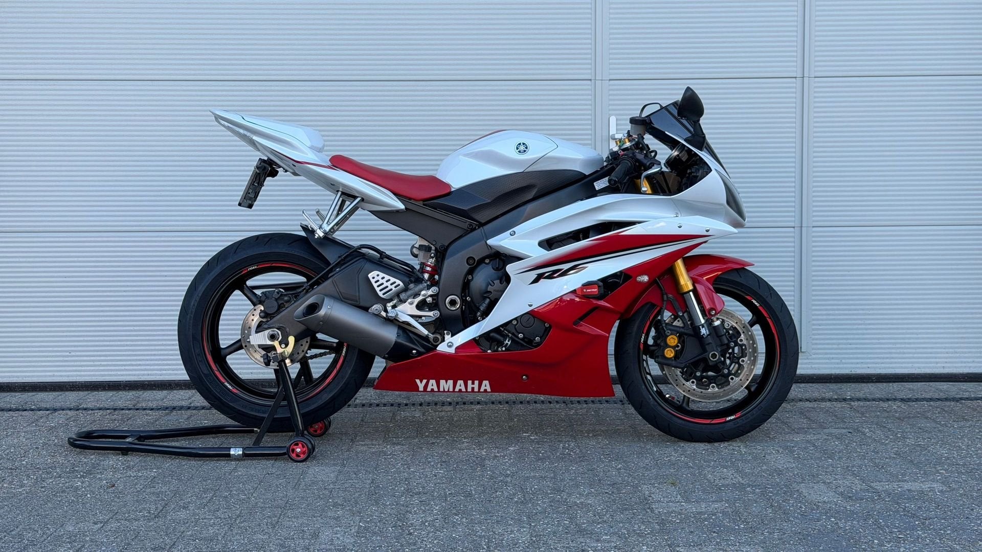Yamaha R6 | RJ11 | Parelmoer Wit | 3e eig. | 35kw, 4 cilinders, Bedrijf, Onbekend, Super Sport