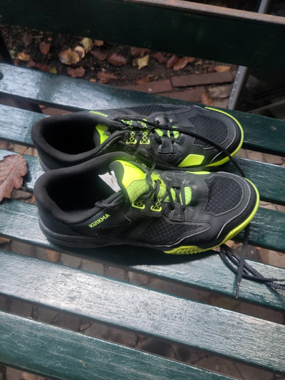 Kuikma Padel Schoenen - Zwart/Neon Geel - Maat 43, Ophalen of Verzenden, Gedragen, Kuikma, Zwart