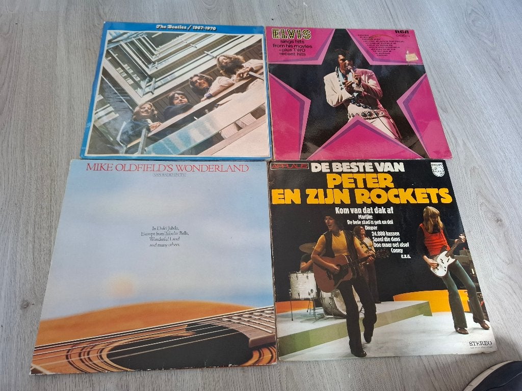 Partij 32 lp's Pop/Rock., LP, Gebruikt, Ophalen of Verzenden, 12 inch