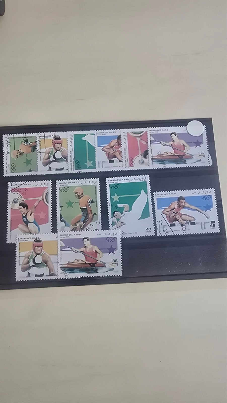 Olympische Spelen postzegels - Sahara OCC RASD, Ophalen of Verzenden
