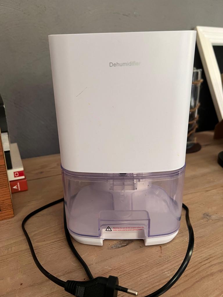 Draagbare Mini-ontvochtiger, dehumidifier, Witgoed en Apparatuur, Ophalen of Verzenden, Zo goed als nieuw, Luchtontvochter