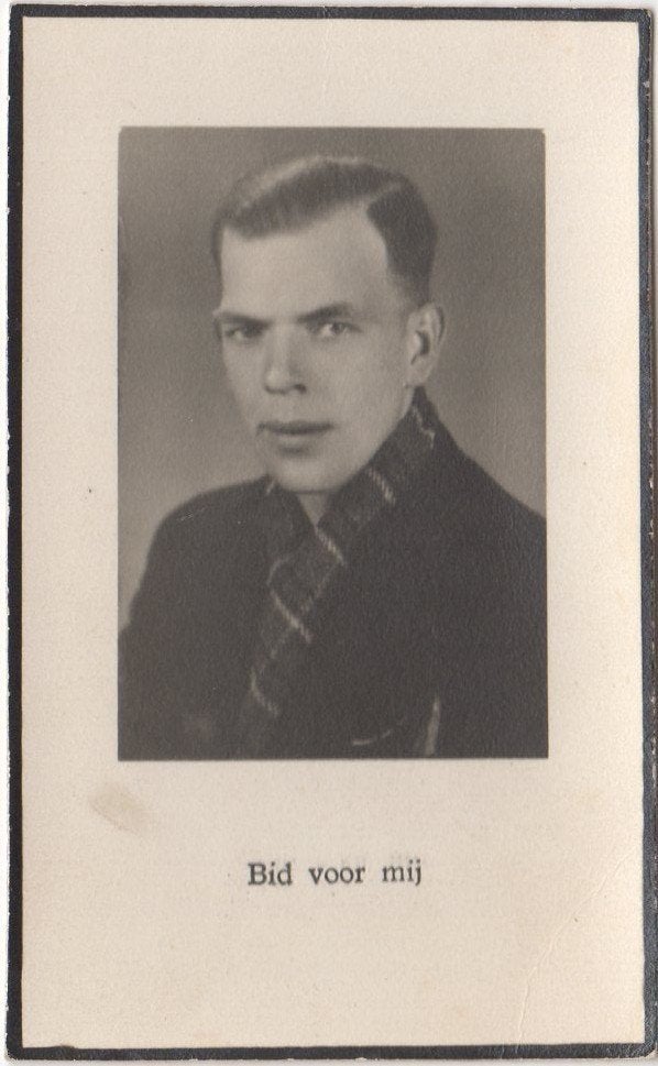 Johannes Res 1917 Castricum - 1947 Beverwijk, 30 jaar oud, Verzamelen, Bidprentjes en Rouwkaarten, Verzenden