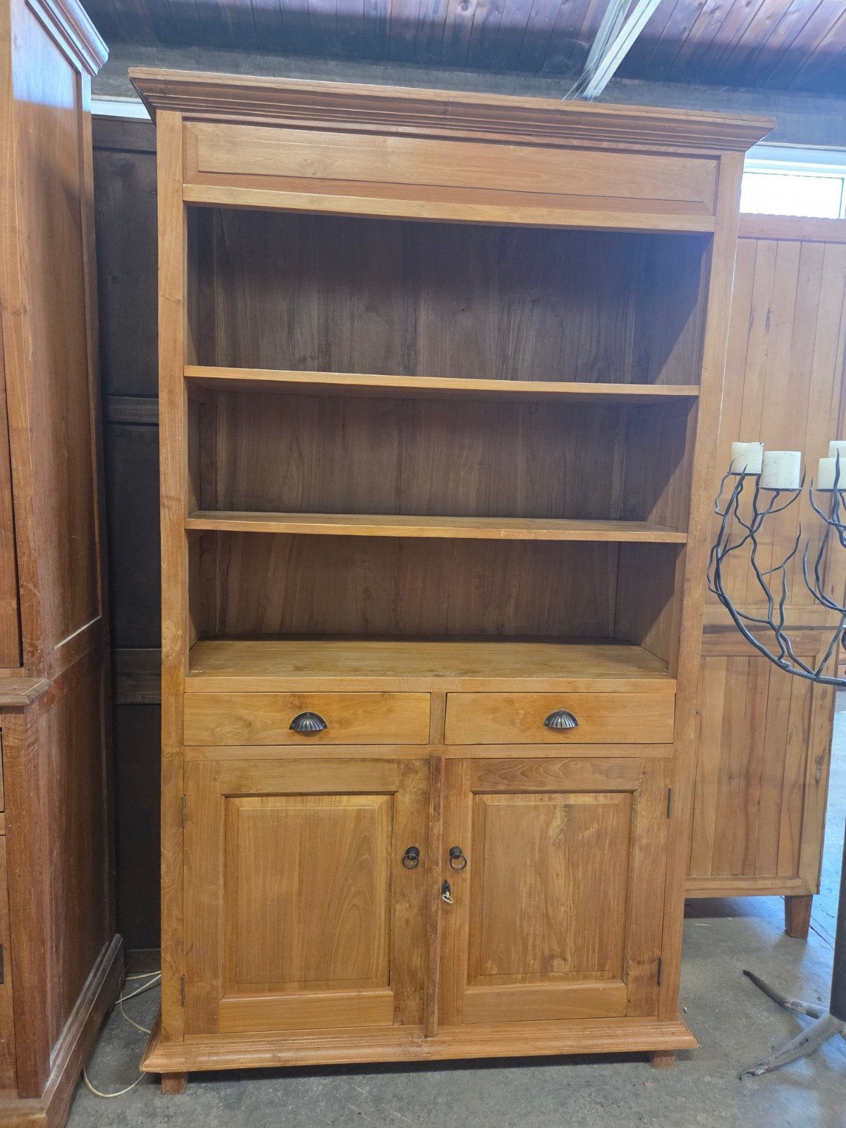 prachtige buffetkast ~ boekenkast ~ servieskast ~ keukenkast, Huis en Inrichting, Kasten | Ladekasten, Ophalen, 100 tot 150 cm