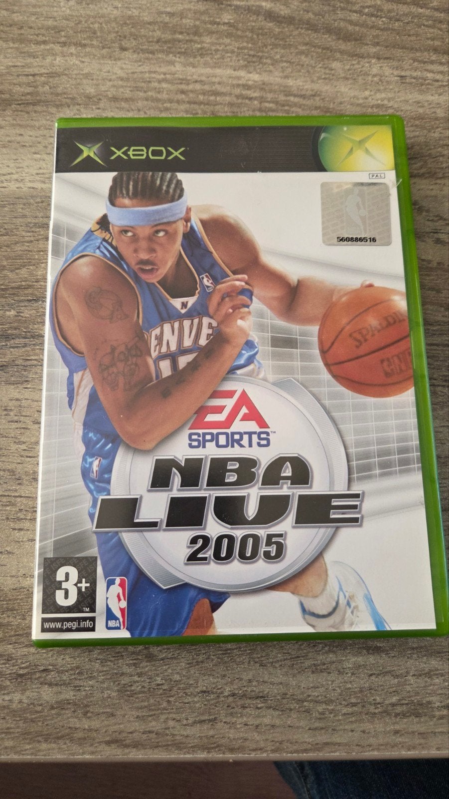 NBA Live 2005 - Xbox (Zo goed als nieuw), 2 spelers, Eén computer, Ophalen of Verzenden, Zo goed als nieuw