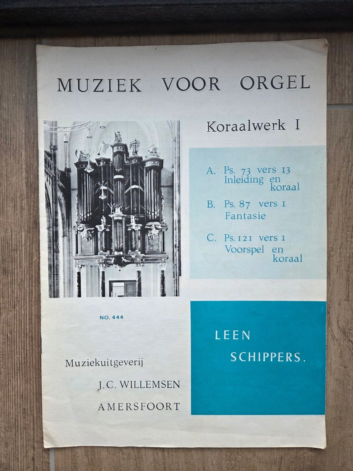 Orgelbladmuziek Leen Schippers, Muziek en Instrumenten, Ophalen of Verzenden