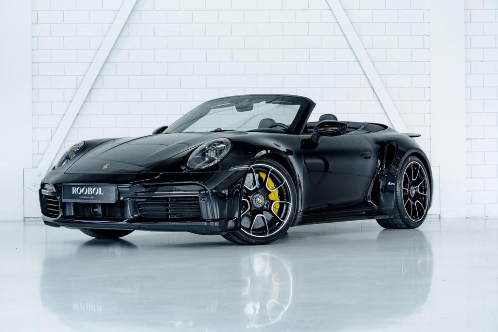 Porsche 911 Cabrio 3.8 Turbo S l Akrapovic l Burmester l Lif, Auto's, Porsche, Automaat, Gebruikt, Cabriolet, 4 stoelen
