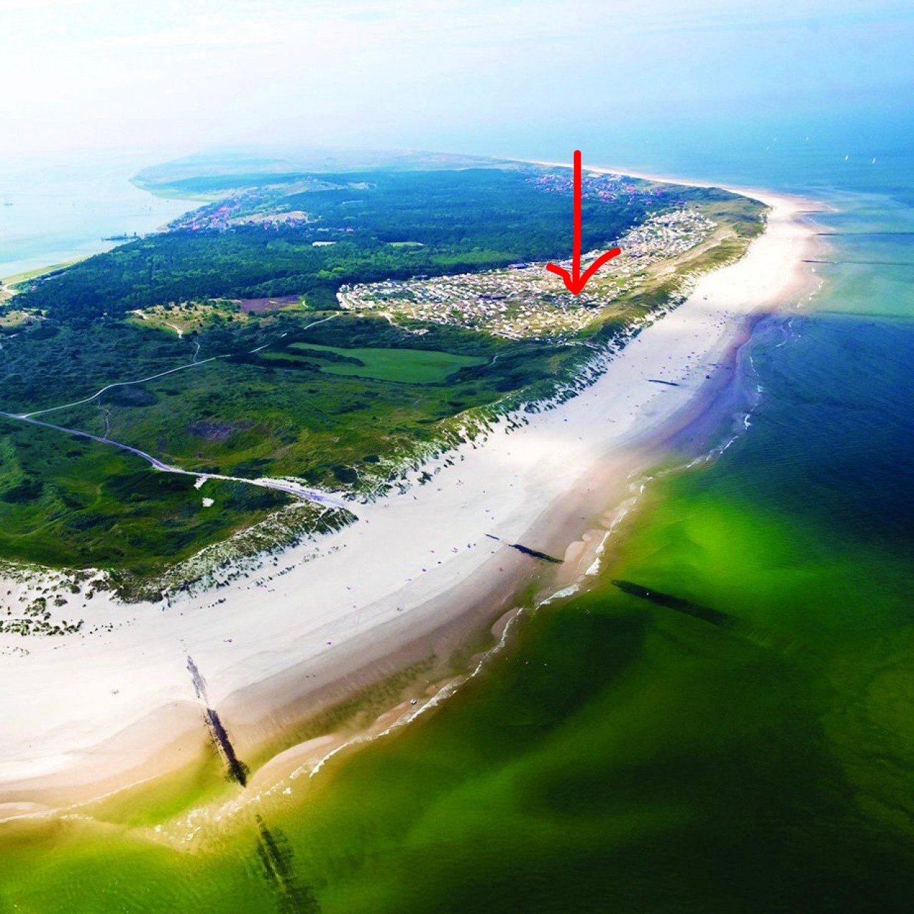 Tent te huur op Vlieland, Ophalen
