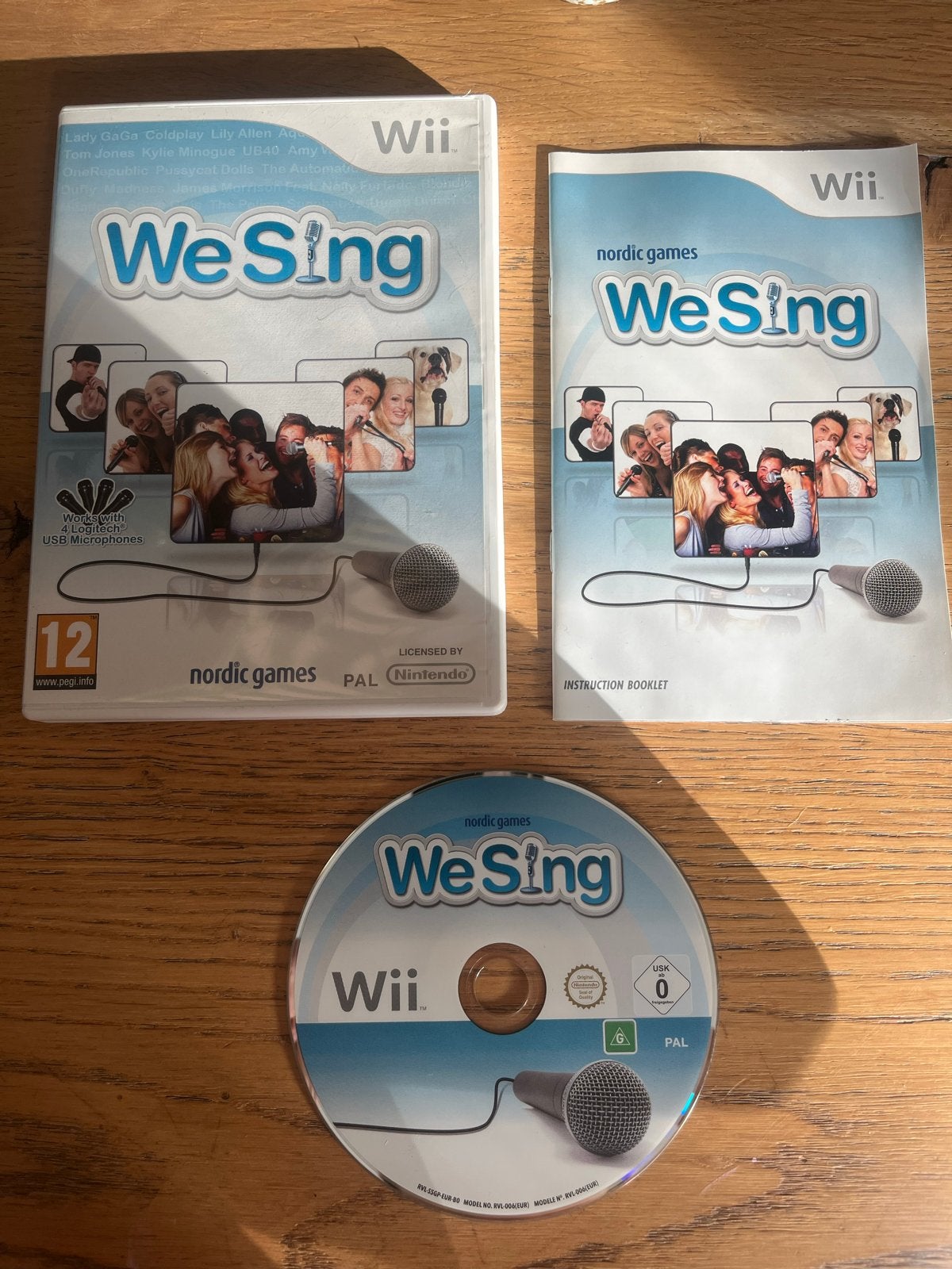 We Sing - Nintendo Wii - Compleet, Muziek, Eén computer, Ophalen of Verzenden, Zo goed als nieuw