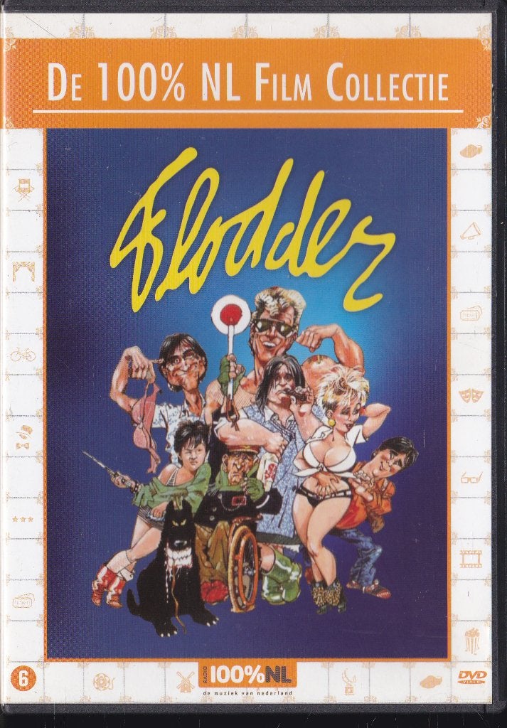 Flodder ֎ Nelly Frijda, Huub Stapel, Ophalen of Verzenden, Zo goed als nieuw, Komedie, Film