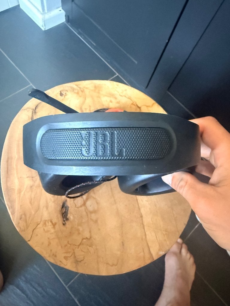 JBL Quantum 100 Gaming Headset | Zwart | 100% Werkend, Jbl quantum, Ophalen of Verzenden, Zo goed als nieuw, Over-ear