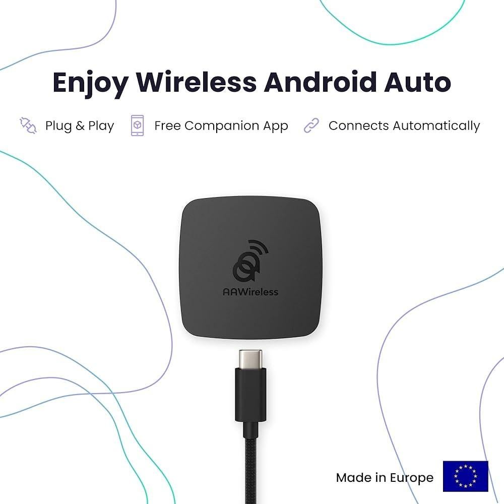 AAWireless: Draadloze Android Auto Adapter, Auto diversen, Auto-accessoires, Ophalen of Verzenden, Zo goed als nieuw
