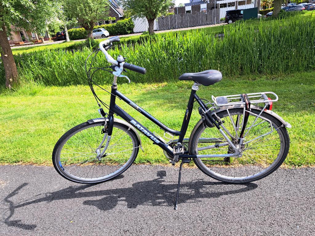 Nette Batavus Jakima damesfiets, Ophalen, 28 inch, Gebruikt, Velgrem