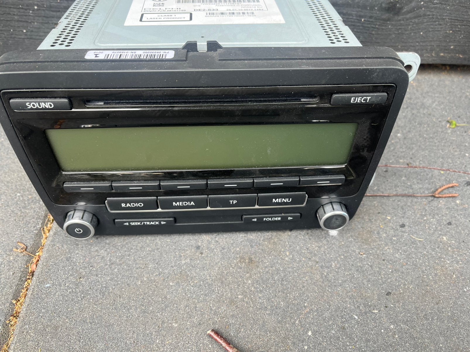 VW Radio RCD 310 - Origineel Delphi, Auto diversen, Ophalen of Verzenden, Gebruikt