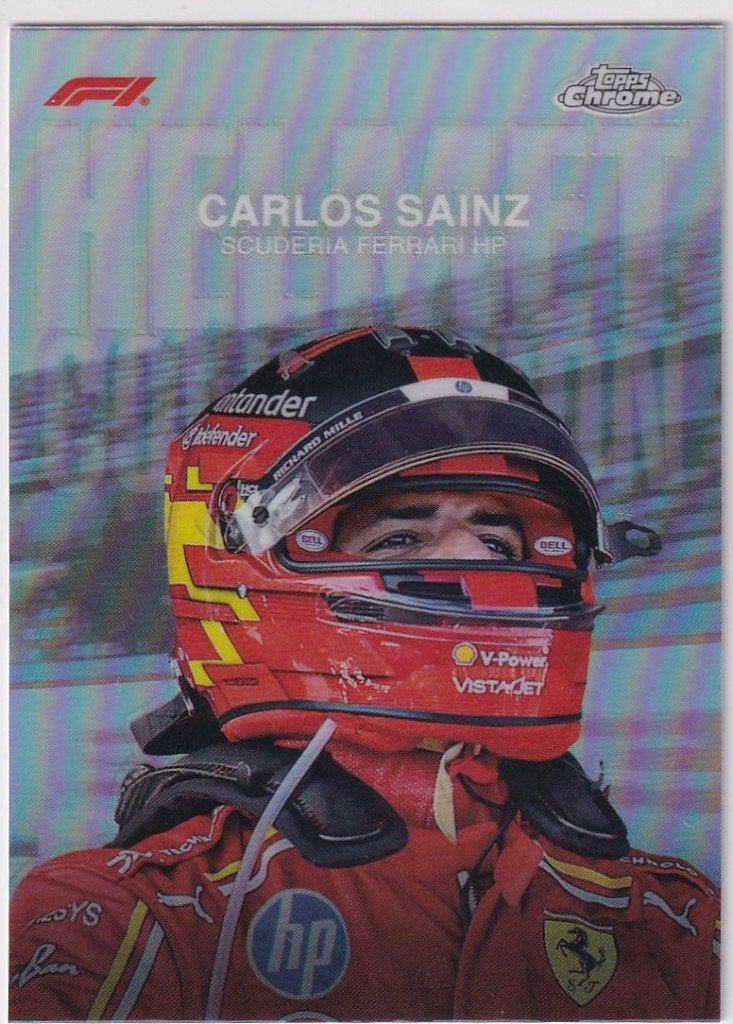 Carlos Sainz Helmet Refractor #HC-4, Verzenden, Nieuw, Formule 1