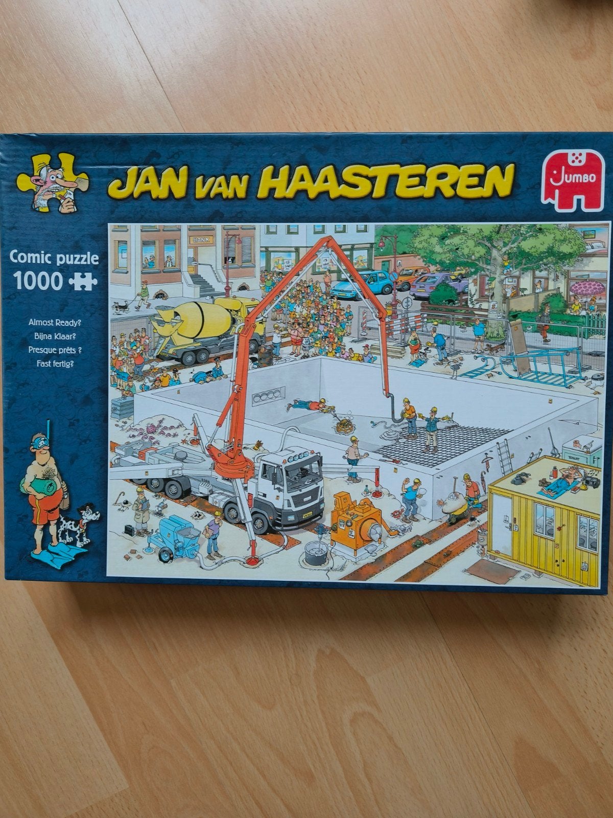 Jan van Haasteren legpuzzels - 1000 stukjes, Ophalen, 500 t/m 1500 stukjes, Gebruikt, Legpuzzel
