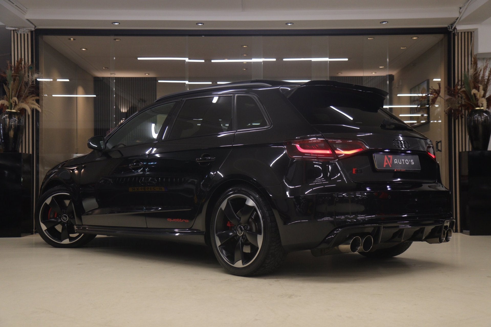 Audi A3 Sportback 2.0 TFSI S3 quattro Pro Line Plus PANO/B&O, Auto's, Automaat, Gebruikt, Euro 6, 4 cilinders