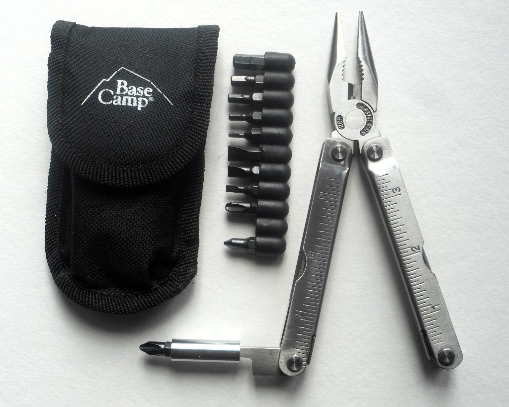 Multi Tool Combinatietang Mes Zaag Bitjes Blik- Flesopener, Ophalen of Verzenden, Nieuw, Multitool, Overige merken