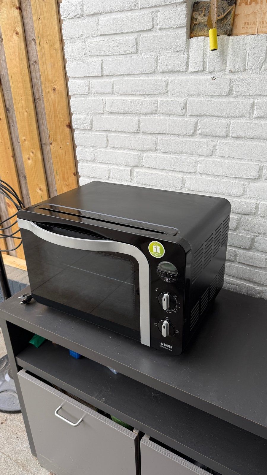 Compacte AIGO Mini-oven - Perfect voor kleine keukens, Witgoed en Apparatuur, Ovens, Ophalen, Minder dan 45 cm, Overige merken