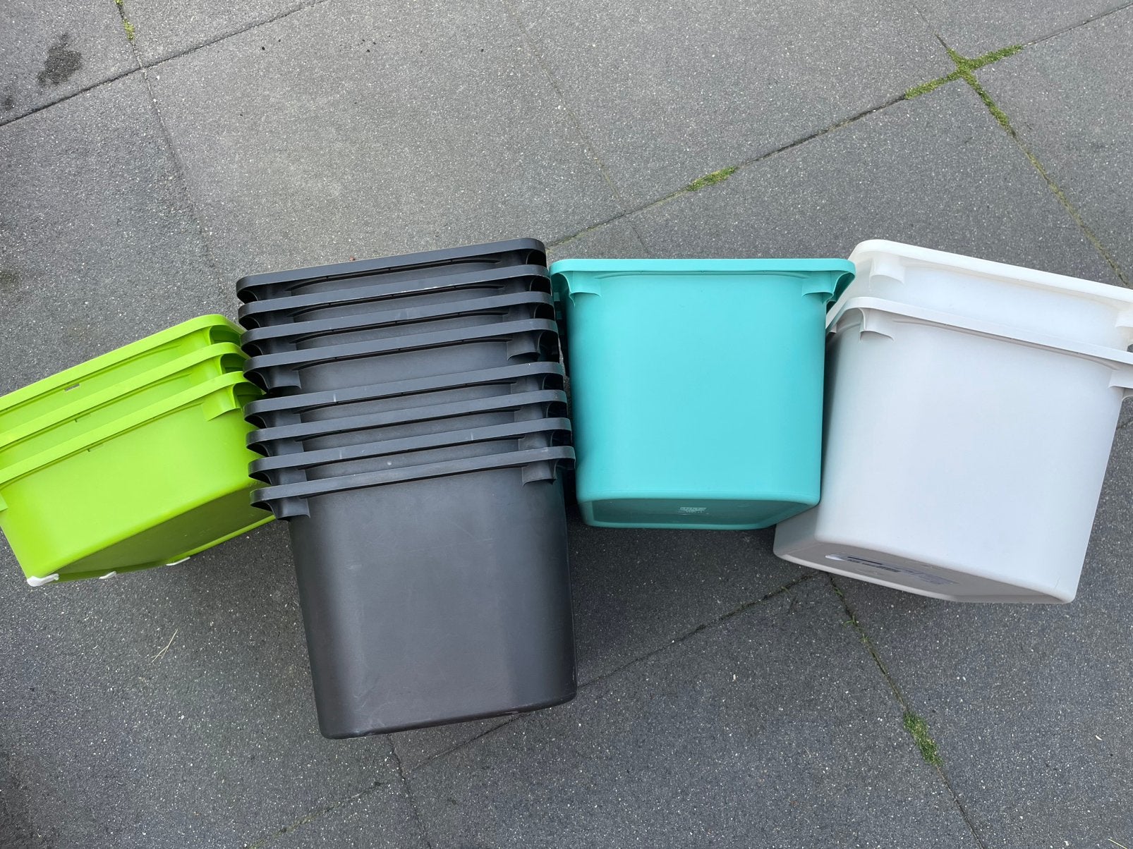 Te koop 14 bakken ikea, Doe-het-zelf en Verbouw, Kratten en Dozen, Ophalen, Minder dan 35 cm, Minder dan 50 cm, Zo goed als nieuw