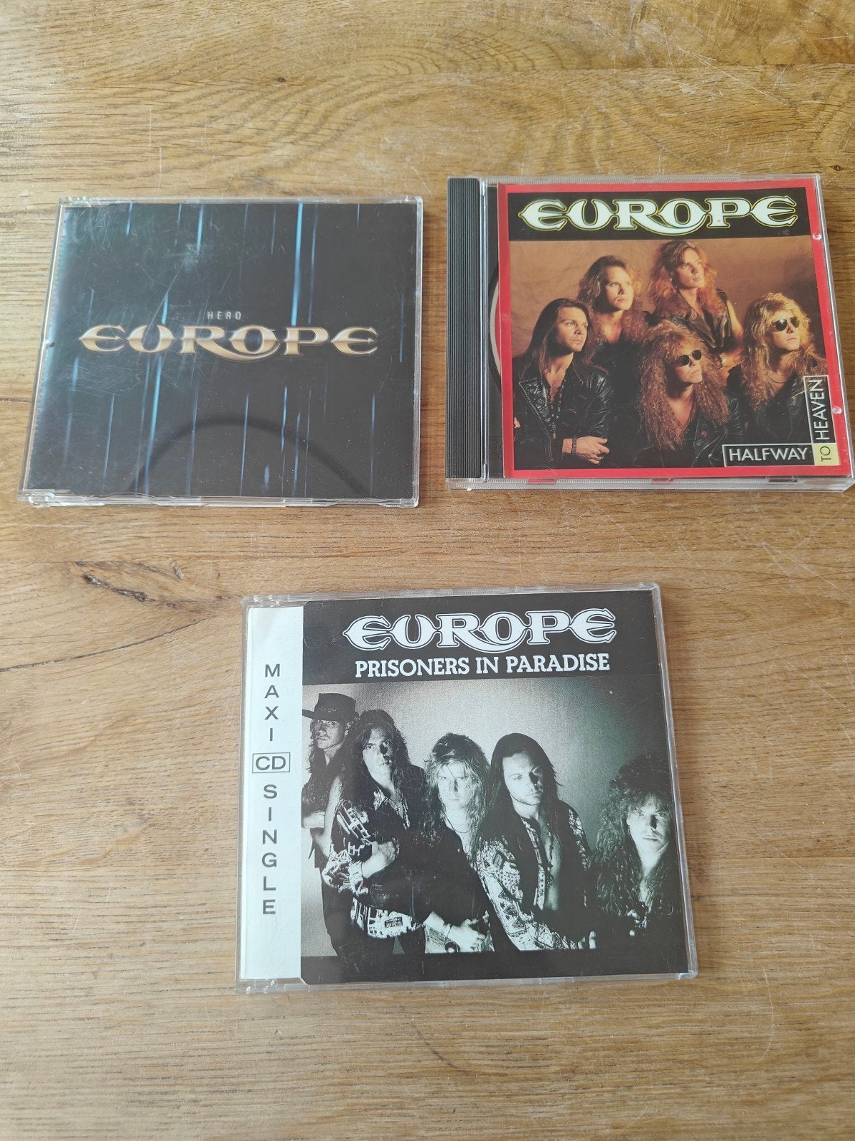 3 cd's van Europe, Ophalen of Verzenden, Single
