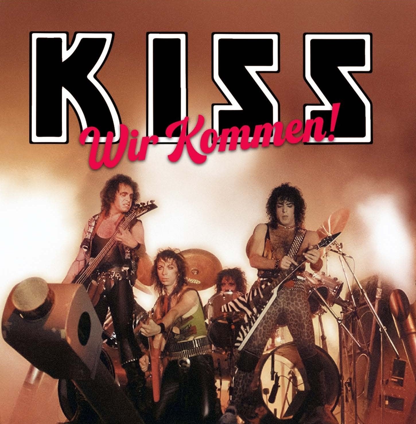 KISS - Wir Kommen! (Live 1983) 2CD Silver Pressed, Speciale editie, Ophalen of Verzenden, Live-album, Hardrock