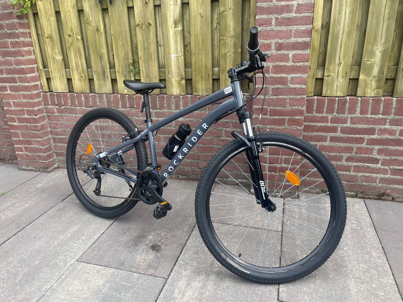 Mountainbike Rockrider Maat “M” 165/174, Ophalen, Zo goed als nieuw, Aluminium, 24 inch of meer