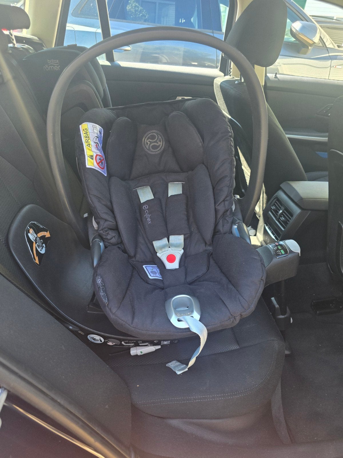 Cybex Autostoeltje Cloud T I-size met draaibare base, Gebruikt, Isofix, 0 t/m 13 kg, Slaapstand