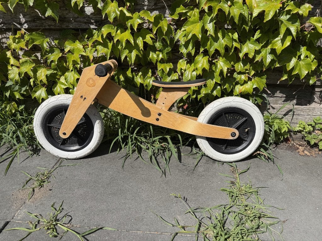 Wishbone Bike houten loopfiets - alleen 2 wielen, Ophalen, Gebruikt, Loopfiets