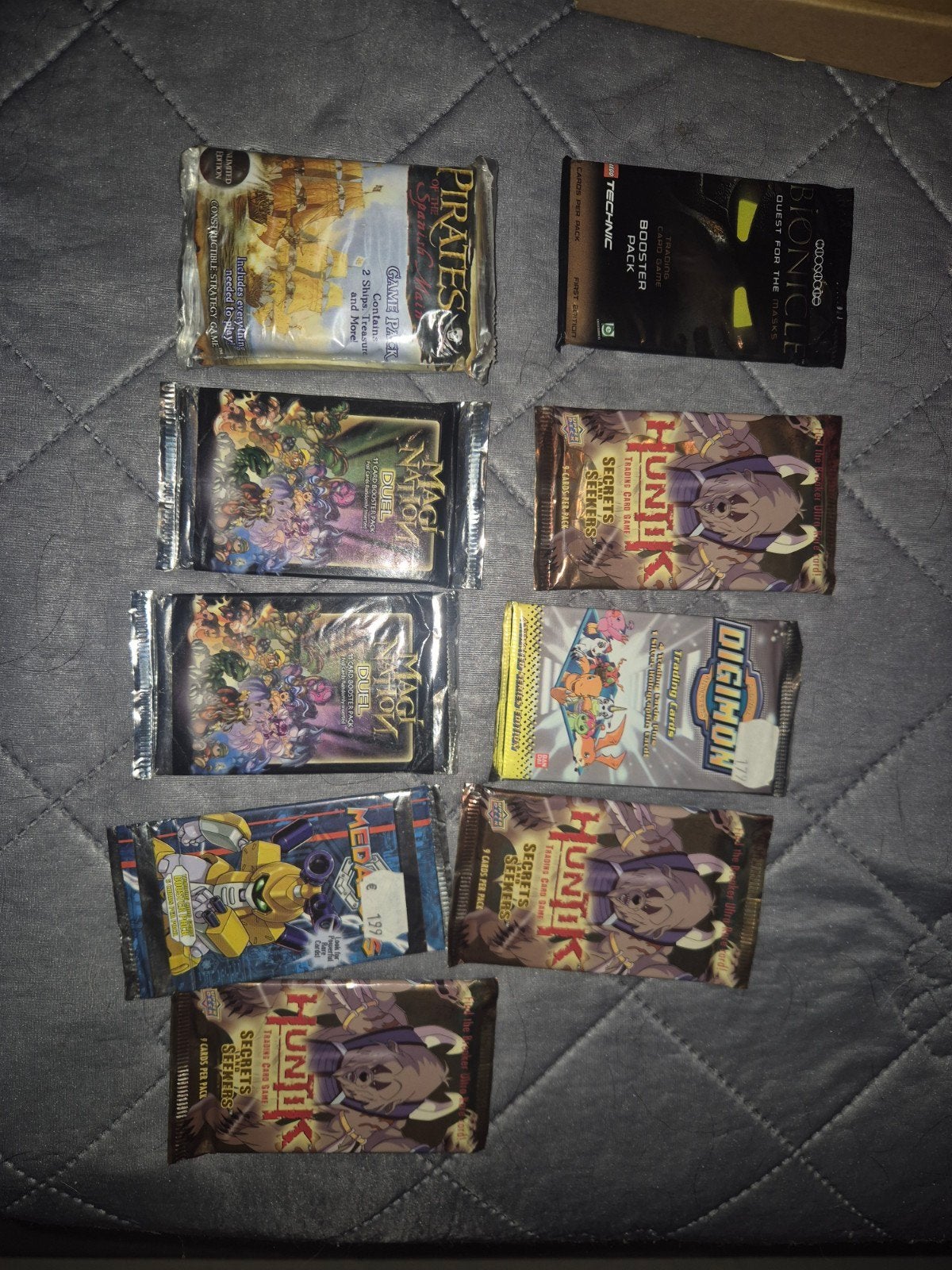 Diverse verzameling van ruilkaart booster packs, Ophalen of Verzenden, Nieuw, Booster
