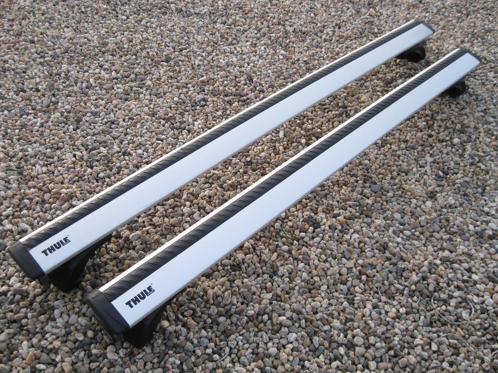 Volvo V70 en XC70 dakdragers Thule Wingbar, Auto diversen, Dakdragers, Ophalen of Verzenden, Gebruikt