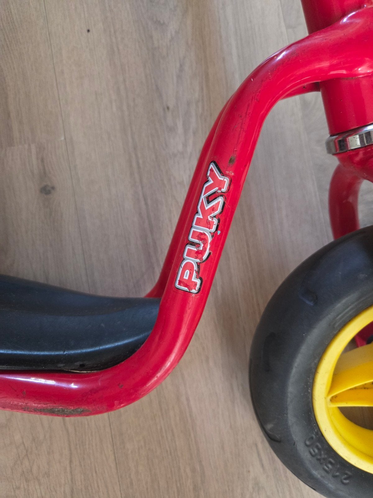 Puky loopfiets rood - Ideaal voor jonge kinderen, Ophalen, Gebruikt, Puky, Verstelbare zitting