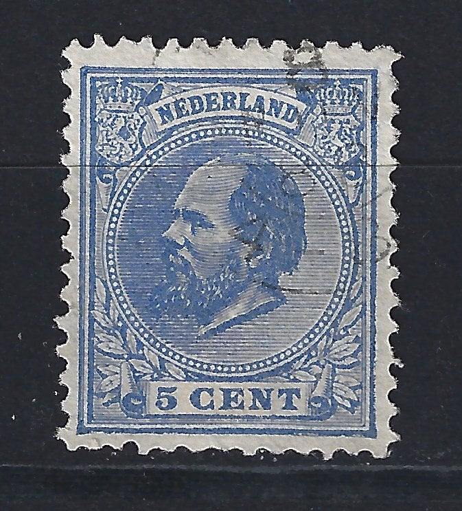 NVPH 19 gebruikt Willem III 1872 ; OUD NEDERLAND p/stuk, Ophalen of Verzenden, T/m 1940, Gestempeld