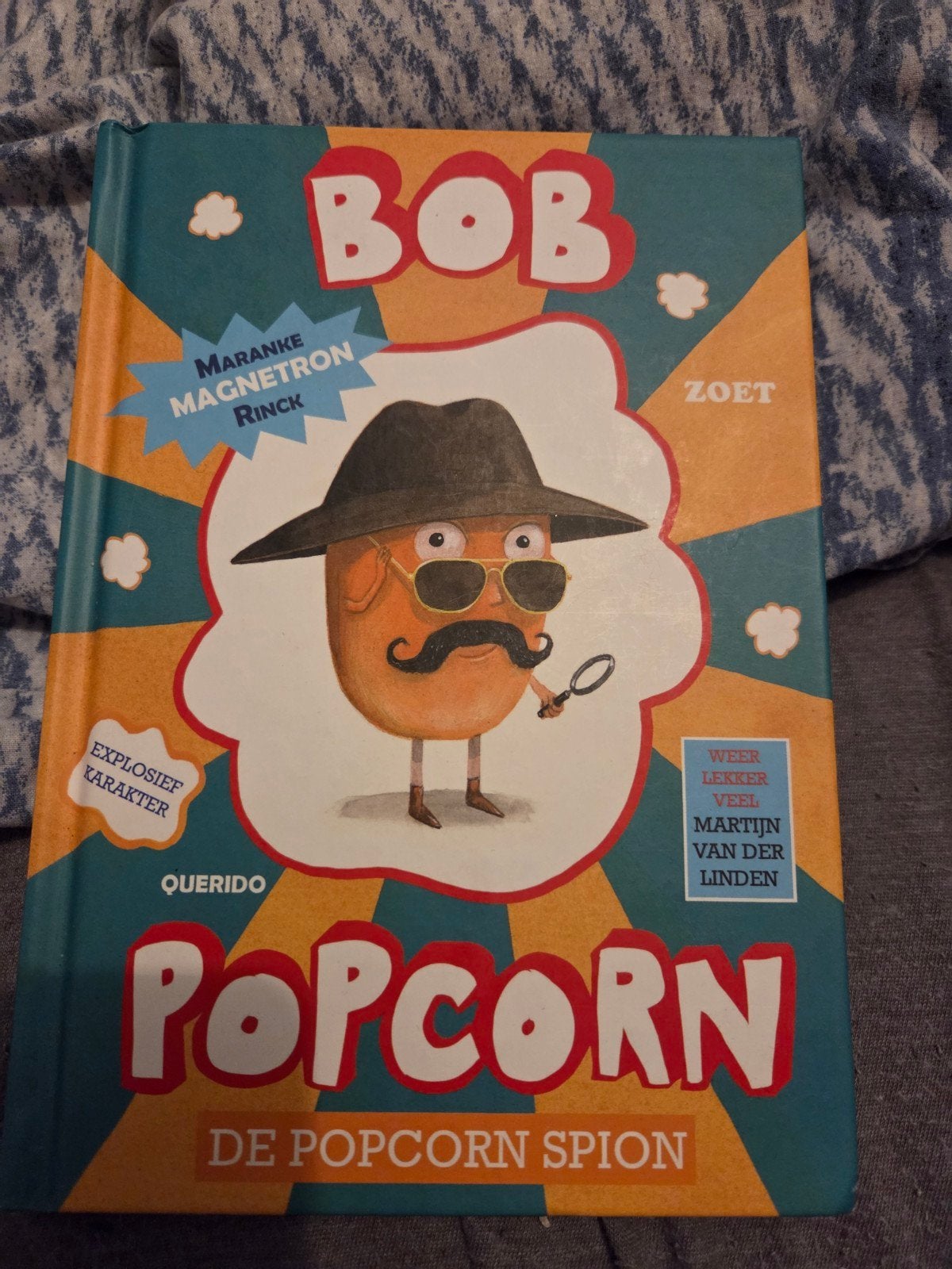 Bob Popcorn: De Popcorn Spion, Ophalen of Verzenden, Zo goed als nieuw, Maranke Rinck, Fictie algemeen
