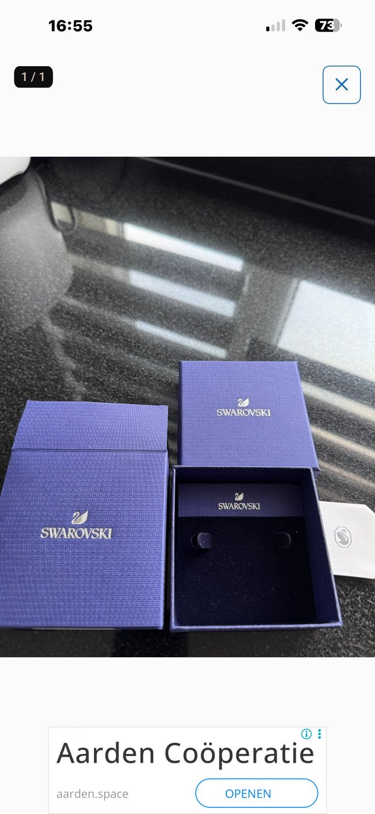Swarovski doos, Ophalen of Verzenden, Nieuw
