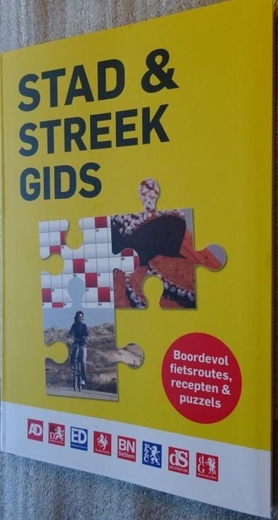 STAD & STREEKGIDS puzzels en fiets/wandelroutes, Ophalen of Verzenden, Nieuw