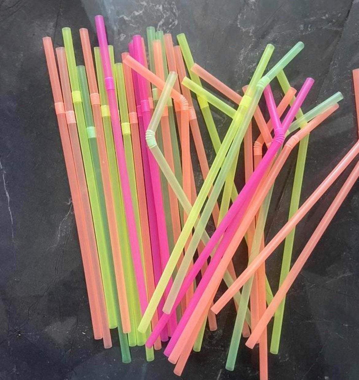 Plastic Rietjes - Diverse Verpakkingen, Overige typen, Kunststof, Nieuw, Ophalen of Verzenden