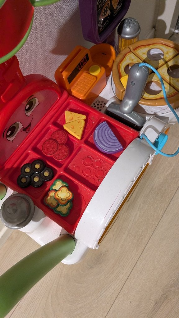 Pizza kar vtech, Ophalen, Zo goed als nieuw, 6 maanden tot 2 jaar