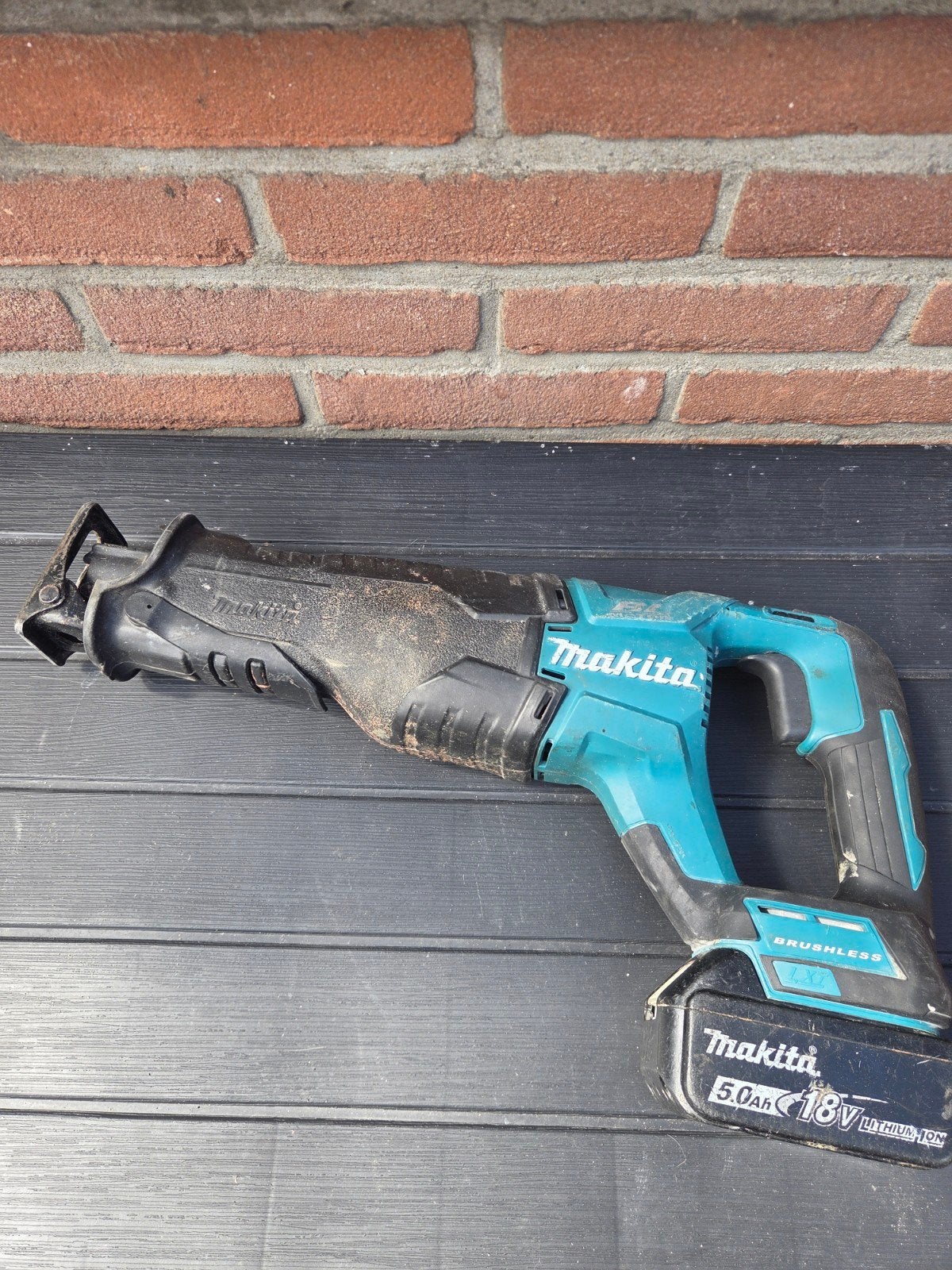 Makita reciprozaag. DJR187, Ophalen of Verzenden, Gebruikt, Overige typen