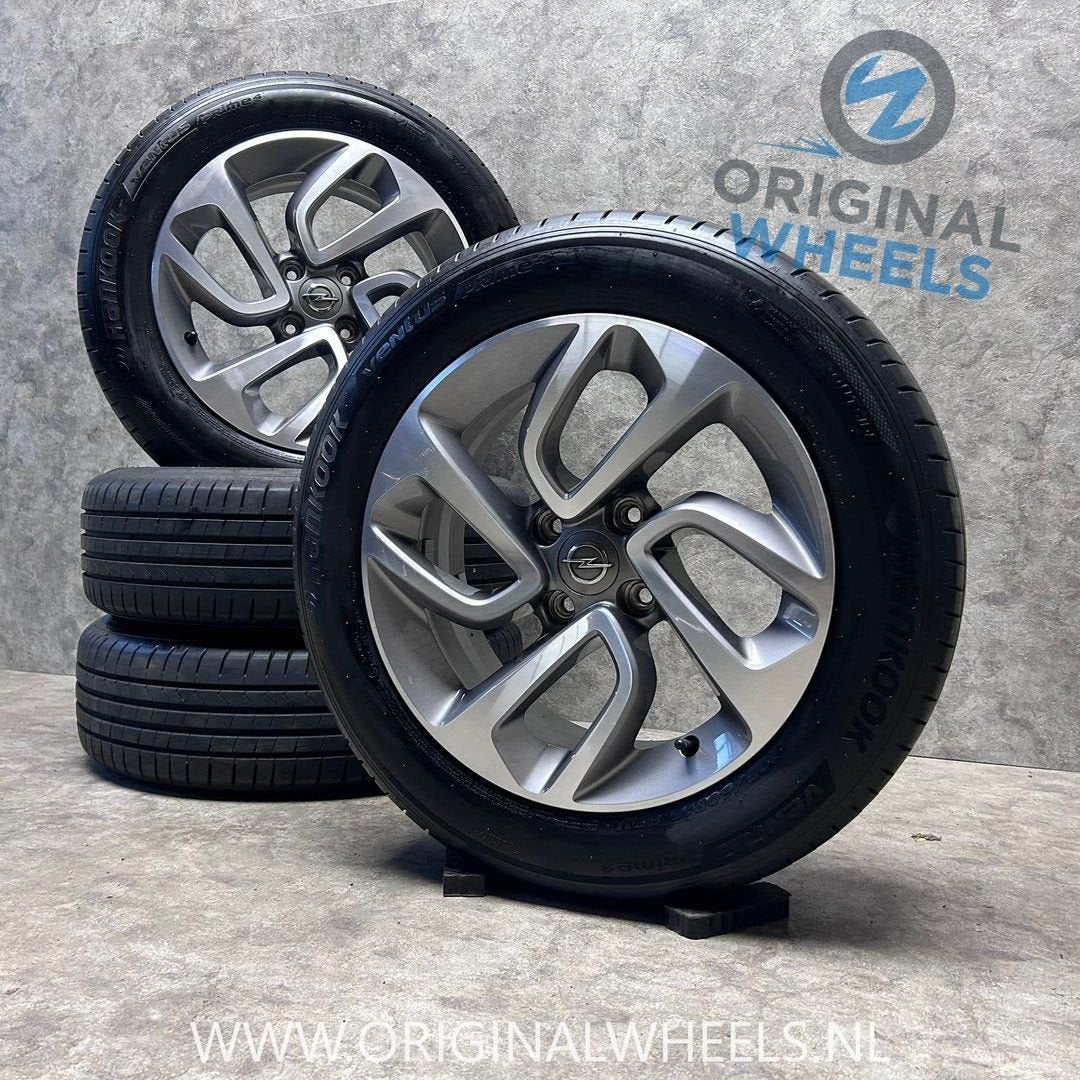 16 inch originele velgen + zomerbanden Opel Crossland X, Gebruikt, -, Banden en Velgen, Ophalen of Verzenden