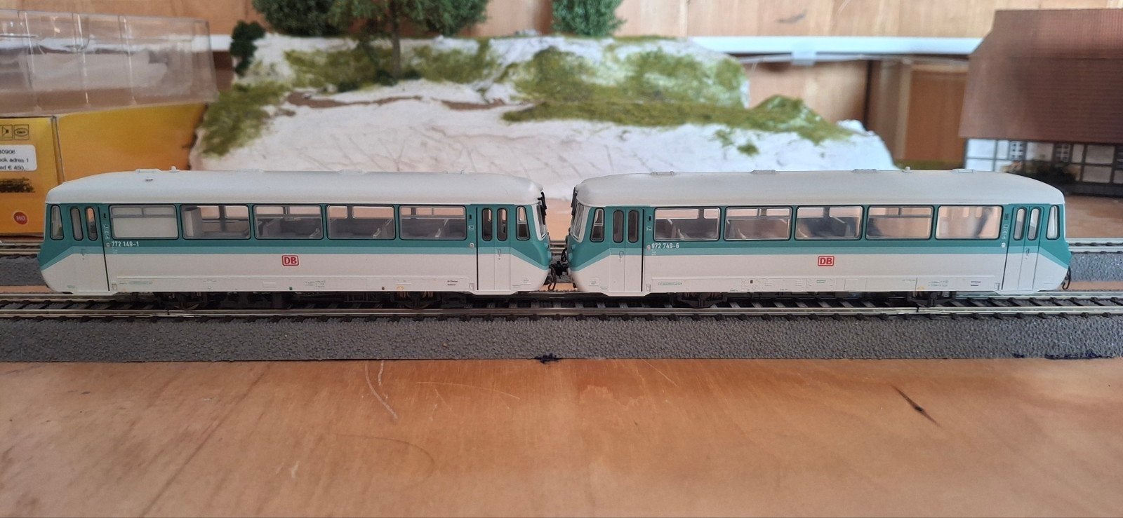 Piko 52885 Sound Railbus BR 772/972 2Rail Nieuw in doos, Treinset, Gelijkstroom, Nieuw, NS